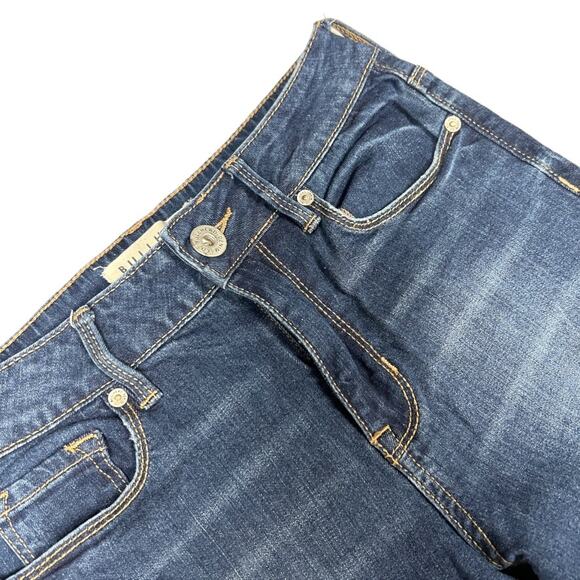 Bullhead Jeans High Rise Skinniest Dark Wash‎ Blue Denim Pants Women's 3 Juniors - Picture 11 of 11
